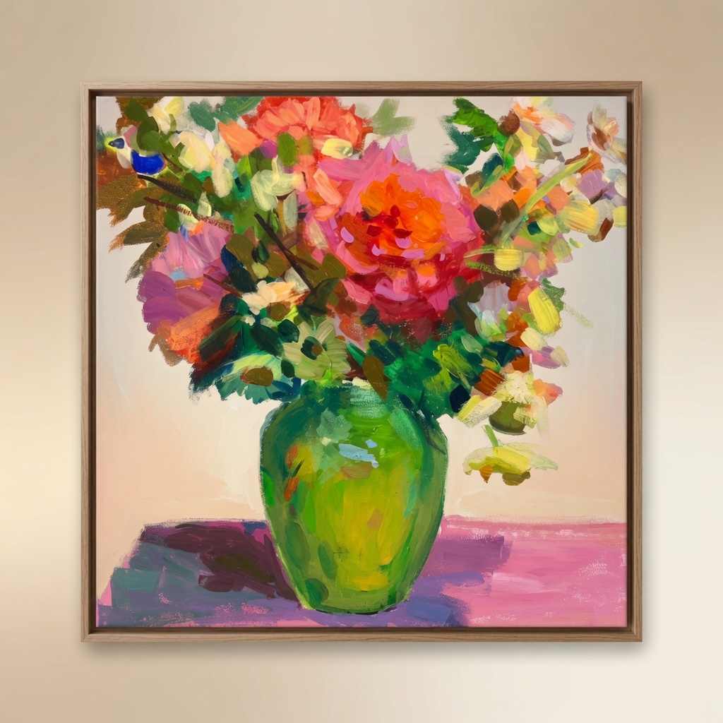 Joy in full bloom